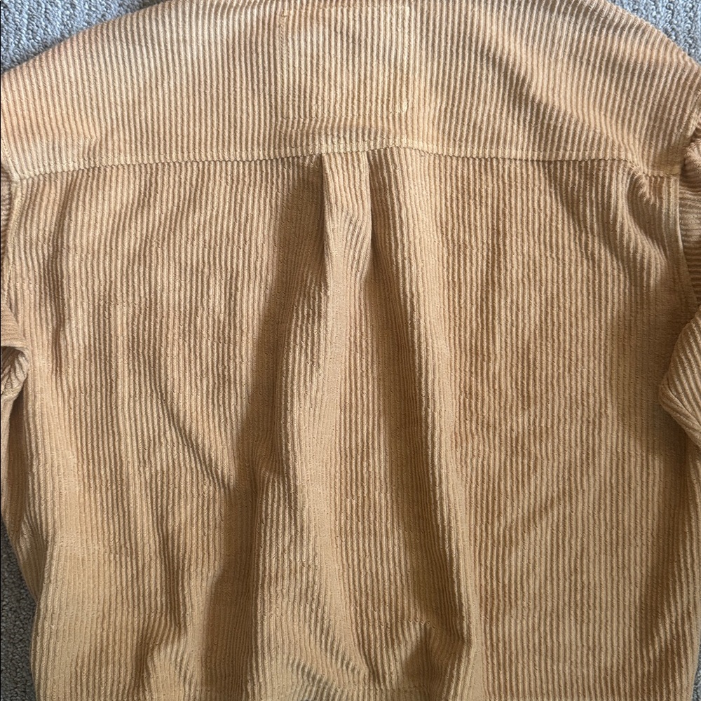 AEO Ribbed Button-Up Hoodie - Picture 7 of 7